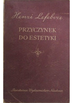 Przyczynek do estetyki