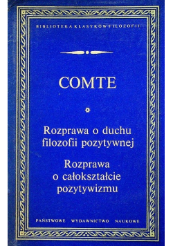 Rozprawa o duchu filozofii pozytywnej