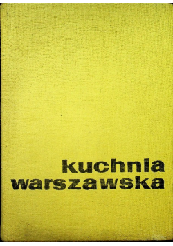 Kuchnia warszawska