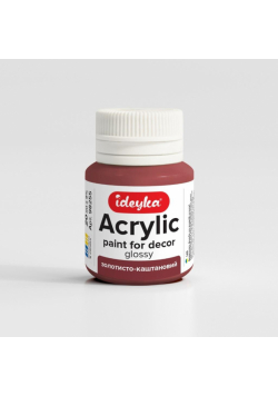 Farba akrylowa Złoty kasztan 20ml