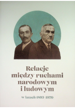 Relacje między ruchami narodowym i ludowym w latach 1893 - 1970