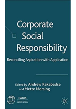 Corporate social responsiblity