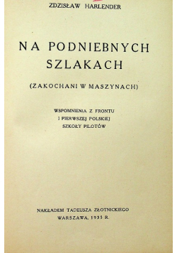Na podniebnych szlakach 1935 r.