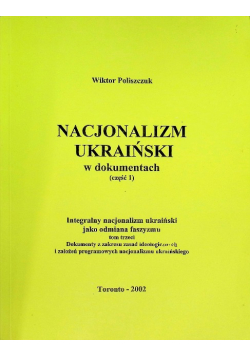 Nacjonalizm ukraiński w dokumentach Część 1