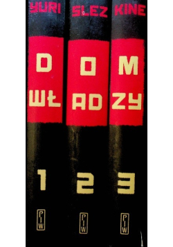 Dom władzy Tom 1 do 3