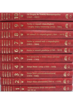 Wielka historia Polski Tom 1 do 10
