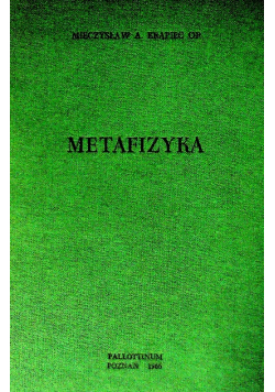 Metafizyka