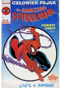 The Amazing Spider Man Nr 5 / 91 Człowiek pająk