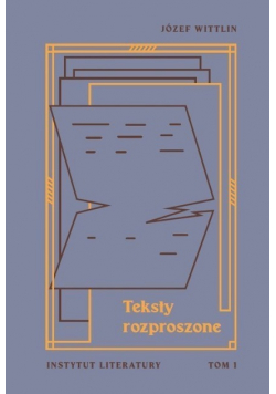 Teksty rozproszone Tom 1