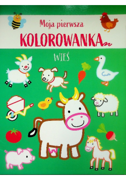 Moja pierwsza kolorowanka. Wieś