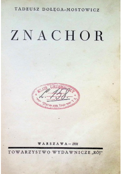 Znachor 1938 r