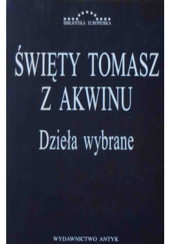 Święty Tomasz Dzieła wybrane
