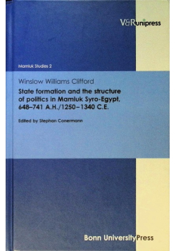 State formation and the structure of politics in Mamluk Syro - Egypt