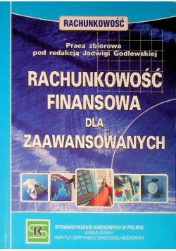 Rachunkowość finansowa dla zaawansowanych