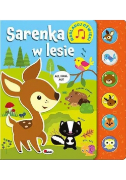 Sarenka w lesie. Naśladuj dźwięki