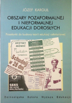 Obszary pozaformalnej i nieformalnej edukacji dorosłych