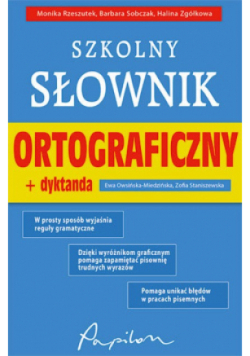 Szkolny słownik ortograficzny