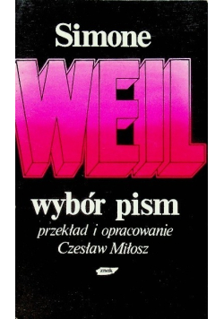 Weil Wybór pism