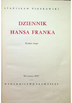 Dziennik Hansa Franka