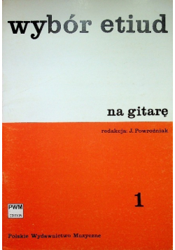 Wybór etiud na gitarę