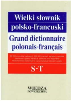 Wielki słownik polsko-francuski  S - T