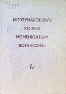 Międzynarodowy Kodeks Nomenklatury Botanicznej