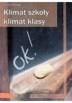 Klimat szkoły klimat klasy
