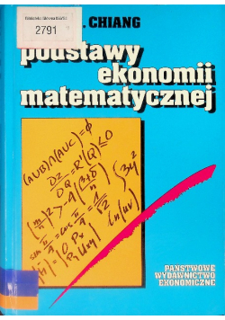 Podstawy ekonomii matematycznej