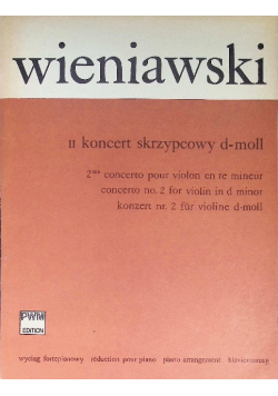 II koncert skrzypcowy d moll