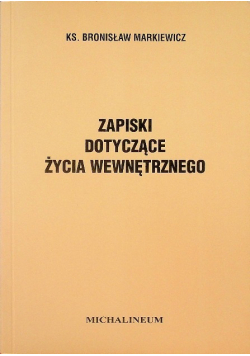 Zapiski dotyczące życia wewnętrznego