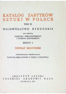 Katalog zabytków sztuki w Polsce Tom XI Zeszyt 2