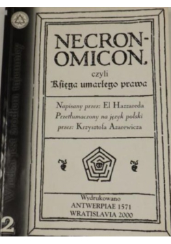 Necronomicon czyli księga zmarłego prawa