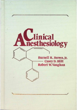 Clinical Anesthesiology