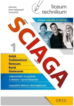 Ściąga LO cz.1 Antyk-Oświecenie NPP GREG