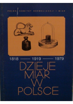 Dzieje miar w Polsce