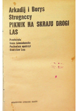 Piknik na skraju drogi Las