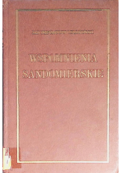 Wspomnienia sandomierskie