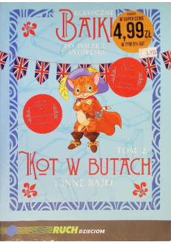 Klasyczne bajki po polsku i angielsku Tom 2 Kot w butach i inne bajki