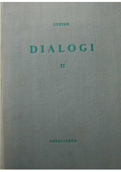 Lukian Dialogi Tom II