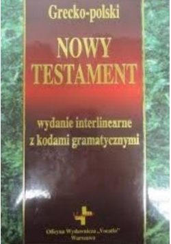 Grecko polski Nowy Testament
