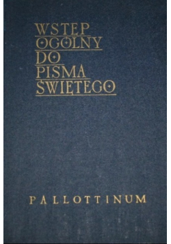 Wstęp ogólny do Pisma świętego