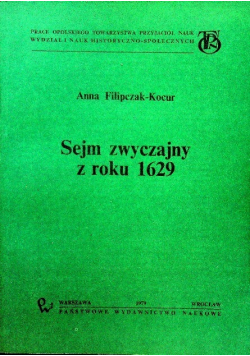 Sejm zwyczajny z roku 1629
