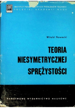 Teoria niesymetrycznej sprężystości