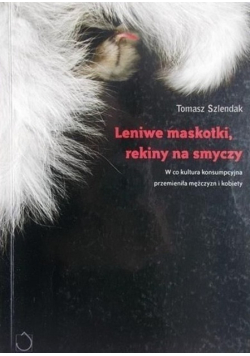 Leniwe maskotki rekiny na smyczy