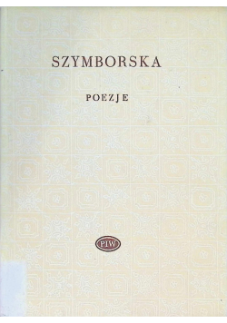 Szymborska Poezje
