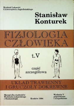 Fizjologia człowieka Tom V