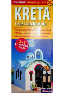 Comfort! map&guide XL Kreta 2w1 Część zachodnia