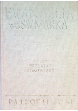 Ewangelia wg Św Marka