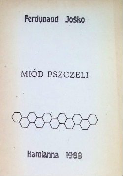 Miód pszczeli