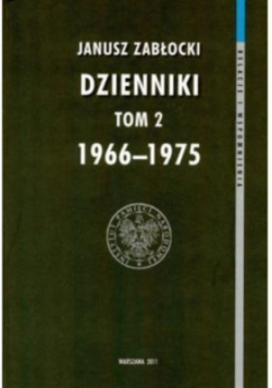 Dzienniki 1966 - 1975 Tom 2